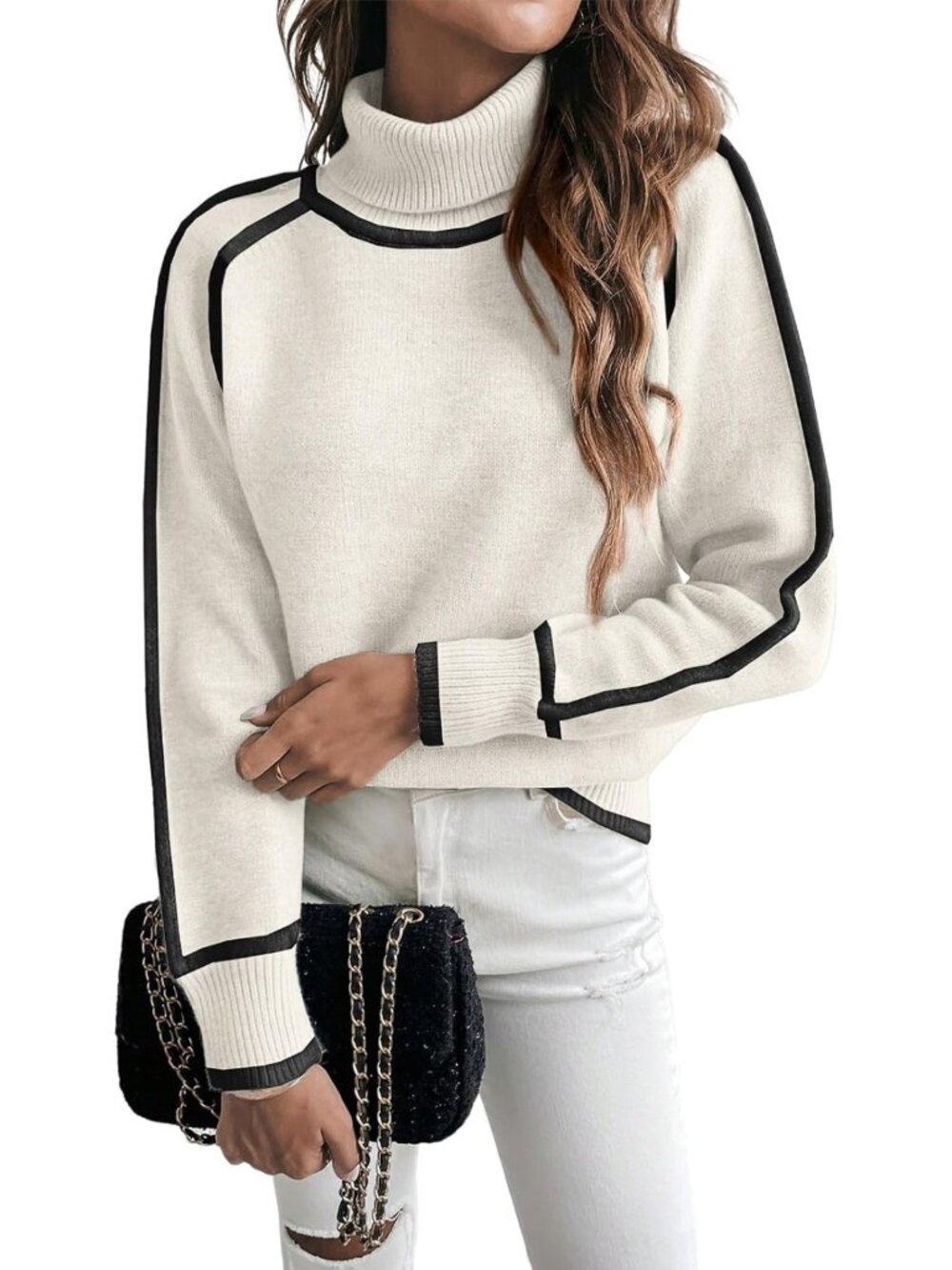 Cozy Turtleneck Sweater for Women | Fall Winter Fashion | Warm & Stylish Knit